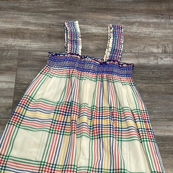 Pink Chicken Plaid Colored Romper Jumpsuit size 12Y - Picture 2 of 6